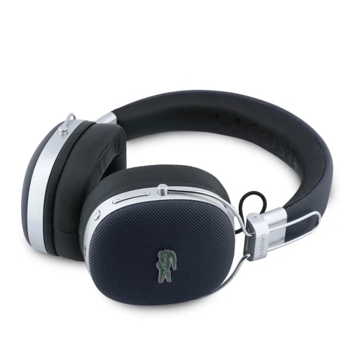 Lacoste наушники беспроводные накладные Bluetooth HP LH03 ENC Over-ear Lacquer logo Navy