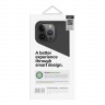 Силиконовый чехол Uniq LINO для iPhone 14 Pro Max, серый (Magsafe)