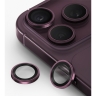 Uniq стекло для iPhone 18 Pro/18 Pro Max OPTIX Camera Lens PRIME Sapphire Stainless steel Burgundy