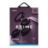 Uniq стекло для iPhone 18 Pro/18 Pro Max OPTIX Camera Lens PRIME Sapphire Stainless steel Burgundy