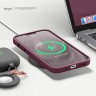 Чехол Elago Soft Silicone для iPhone 13, Burgundy