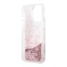 Чехол Lagerfeld Liquid Glitter Peek a Boo Hard для iPhone 13 Pro, розовый