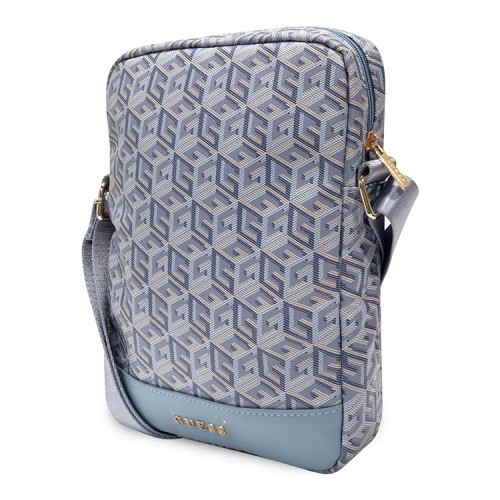 Сумка Guess G CUBE Bag для планшета до 10", голубая