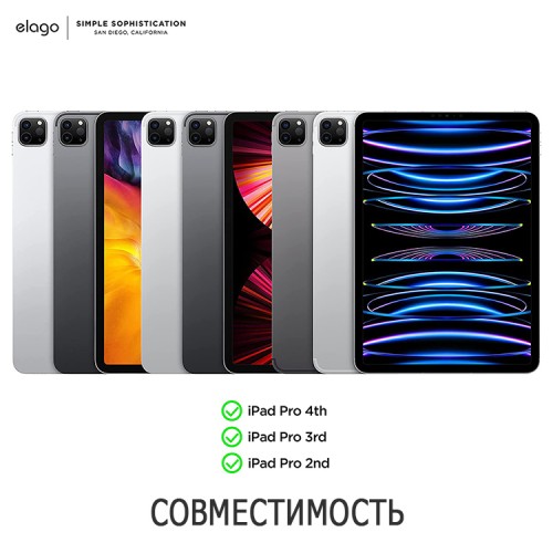 Чехол Elago Magnetic Folio для iPad Pro 11 (2020/21/22), розовый
