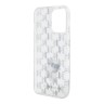 Karl Lagerfeld для iPhone 15 Pro Max чехол PC/TPU Monogram NFT Choupette Hard Transparent