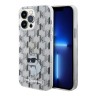 Karl Lagerfeld для iPhone 15 Pro Max чехол PC/TPU Monogram NFT Choupette Hard Transparent
