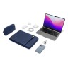 Tomtoc Laptop набор Defender-A13 Laptop Sleeve Kit (2-in-1) 15" Navy Blue