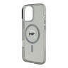Karl Lagerfeld для iPhone 16 Pro чехол PC/TPU NFT Karl Black (MagSafe)