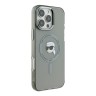 Karl Lagerfeld для iPhone 16 Pro чехол PC/TPU NFT Karl Black (MagSafe)