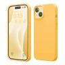 Elago для iPhone 15 чехол Soft silicone (Liquid) Sunshine