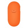 Uniq для Airpods 4 чехол NEXO Liquid silicone +carabin +Sports ear hooks Volt Orange