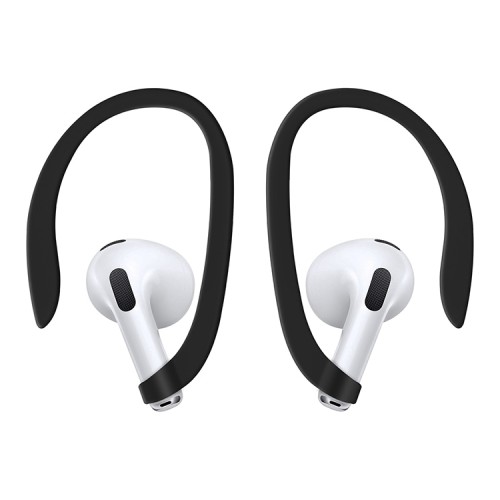 Uniq для Airpods 4 чехол NEXO Liquid silicone +carabin +Sports ear hooks Volt Orange