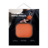 Uniq для Airpods 4 чехол NEXO Liquid silicone +carabin +Sports ear hooks Volt Orange