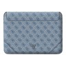 Guess для ноутбуков 13"/14" чехол Sleeve 4G with Triangle metal logo Blue