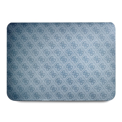 Guess для ноутбуков 13"/14" чехол Sleeve 4G with Triangle metal logo Blue