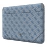 Guess для ноутбуков 13"/14" чехол Sleeve 4G with Triangle metal logo Blue