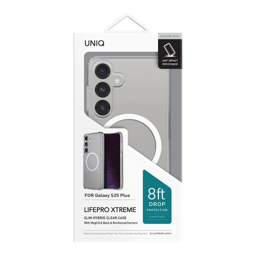 Uniq для Galaxy S25+ чехол LifePro Xtreme Clear (MagSafe)