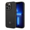 Mercedes для iPhone 14 Pro Max чехол Leather Urban Hard Black (MagSafe)