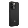 Mercedes для iPhone 14 Pro Max чехол Leather Urban Hard Black (MagSafe)