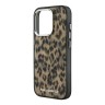 Karl Lagerfeld для iPhone 15 Pro Max чехол PC/TPU Leopard Metal camera Hard Brown (MagSafe)