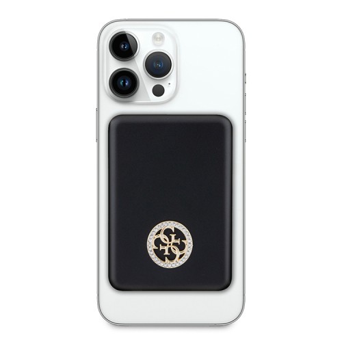 Guess внешний аккумулятор MagSafe для телефона, 4G Diamond logo 3000 mAh 5W Black