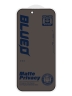 BlueO стекло для iPhone 17 Pro Max/16 Pro Max, Anti-peep Matte with Dustproof receiver Black