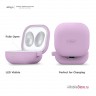 Силиконовый чехол Elago Silicone Hang case для Galaxy Buds Live | Buds Pro, Lavender