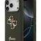 Guess для iPhone 17 Pro Max чехол Liquid silicone 4G Big and Script metal logo Hard Khaki