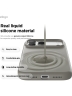 Elago для iPhone 17 Pro чехол Magnetic Silicone Medium Gray (MagSafe)