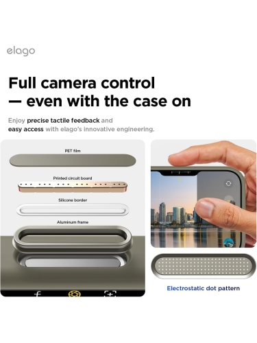 Elago для iPhone 17 Pro чехол Magnetic Silicone Medium Gray (MagSafe)