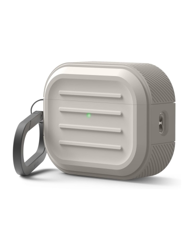 Elago для AirPods Pro 3 чехол Armor Silicone Hang case Stone