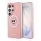 Karl Lagerfeld для Galaxy S26 Ultra чехол IML NFT Choupette Head on logo Hard Pink (MagSafe)