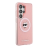 Karl Lagerfeld для Galaxy S26 Ultra чехол IML NFT Choupette Head on logo Hard Pink (MagSafe)