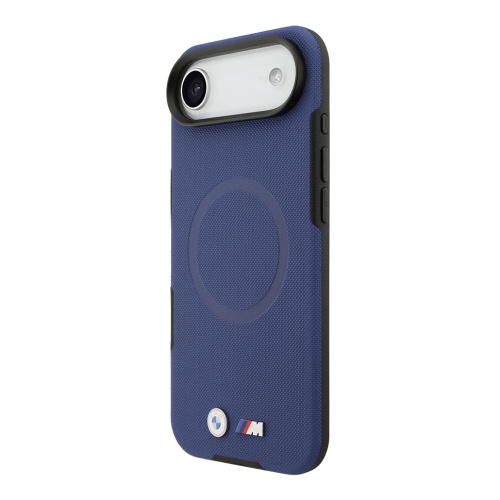 BMW для iPhone Air чехол M-series PU Full Wrapped Metal logo & Cam Hard Navy (MagSafe)