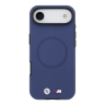 BMW для iPhone Air чехол M-series PU Full Wrapped Metal logo & Cam Hard Navy (MagSafe)