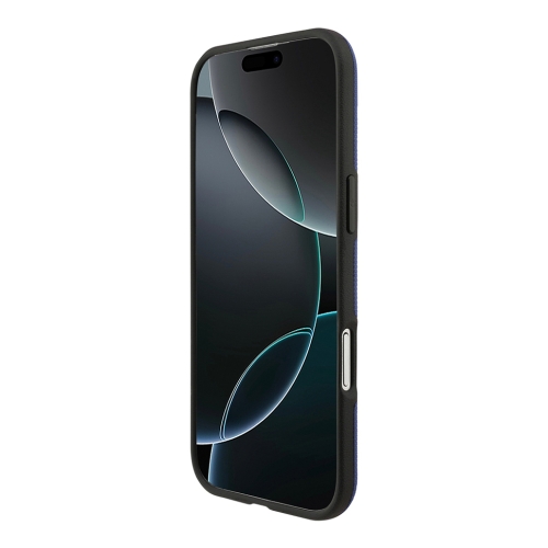 BMW для iPhone Air чехол M-series PU Full Wrapped Metal logo & Cam Hard Navy (MagSafe)