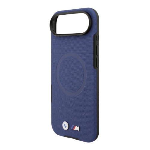 BMW для iPhone Air чехол M-series PU Full Wrapped Metal logo & Cam Hard Navy (MagSafe)