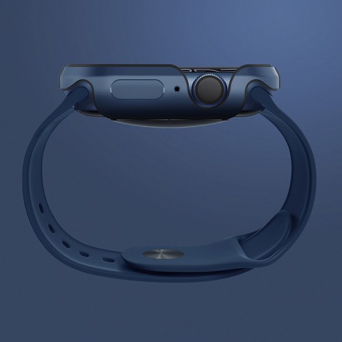 Чехол Uniq Valencia aluminium для Apple Watch 41/40 мм, Cobalt blue