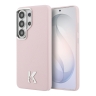 Karl Lagerfeld для Galaxy S26 Ultra чехол PU Full Wrapped K HEAD Metal logo & Cam Hard Pink (MagSafe)