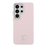 Karl Lagerfeld для Galaxy S26 Ultra чехол PU Full Wrapped K HEAD Metal logo & Cam Hard Pink (MagSafe)