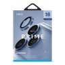 Uniq стекло для iPhone 18 Pro/18 Pro Max OPTIX Camera Lens PRIME Sapphire Stainless steel Glacier