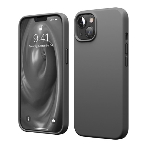Чехол Elago Soft Silicone для iPhone 13, серый