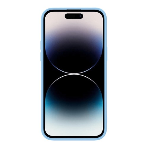 Чехол Nillkin CamShield Silky Silicone для iPhone 14 Pro, Blue Haze