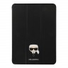 Чехол Lagerfeld PU Saffiano Karl head Folio для iPad Pro 11 (2022/21/20), черный