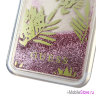 Чехол Guess Glitter Palm Spring для iPhone 7/8/SE 2020, розовый