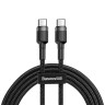 Кабель Baseus Cafule Type-C PD2.0 60W flash charging data line (2 метра), черный/серый