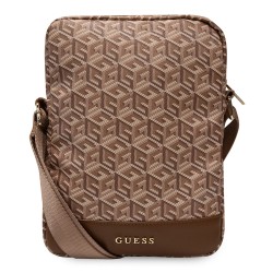 Сумка Guess G CUBE Bag для планшета до 10", коричневая