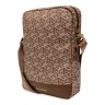Сумка Guess G CUBE Bag для планшета до 10", коричневая