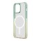 Uniq для iPhone 15 чехол Combat DUO Sea Green/Soft Yellow (MagSafe)