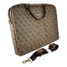 Сумка Guess 4G Uptown Bag для ноутбука до 15 дюймов, коричневая